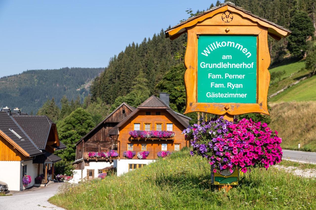 Affittacamere Bio-Bauernhof Grundlehnerhof Ramsau am Dachstein Esterno foto